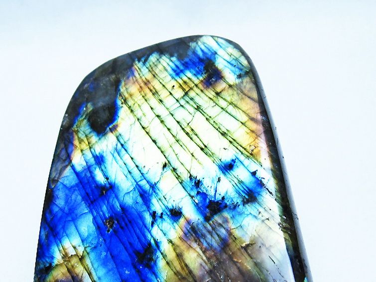 ラブラドライト原石 [t623-10010] 1枚目