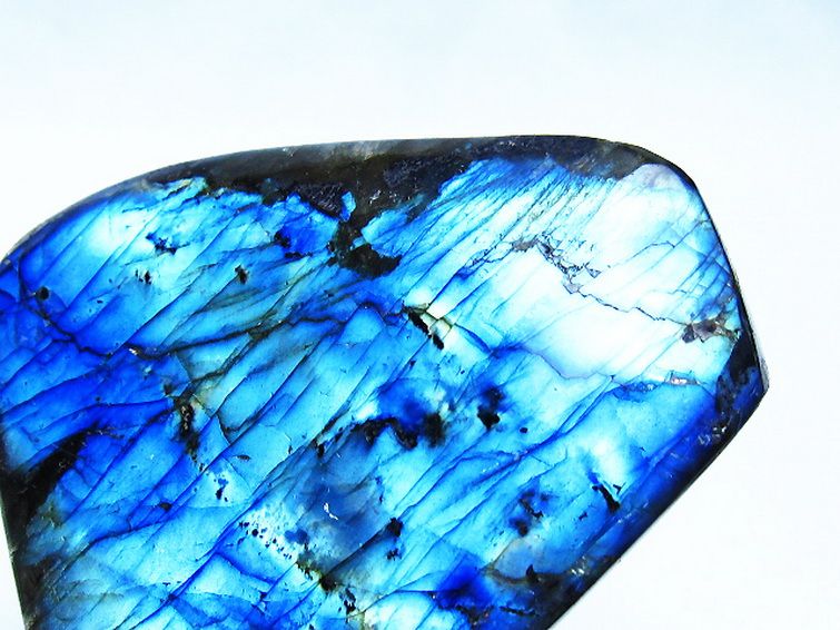 ラブラドライト原石 [t623-10018] 1枚目