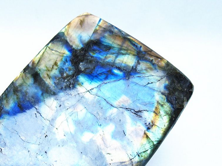 ラブラドライト原石 [t623-10086] 2枚目