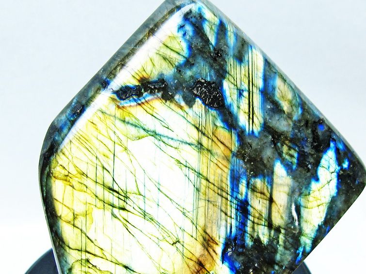 ラブラドライト原石[T623-9534] 2枚目