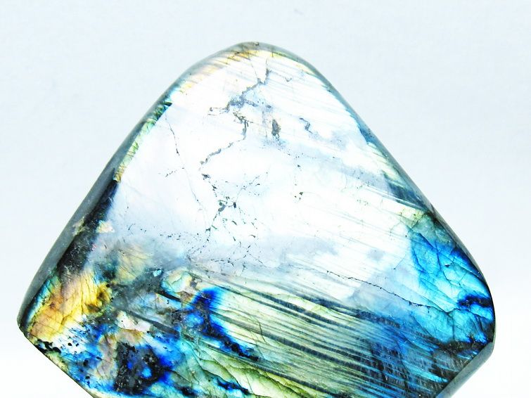 ラブラドライト原石[T623-9535] 2枚目