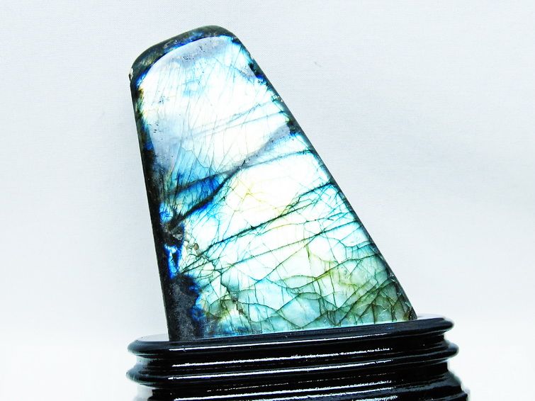 ラブラドライト原石[T623-9547] 1枚目