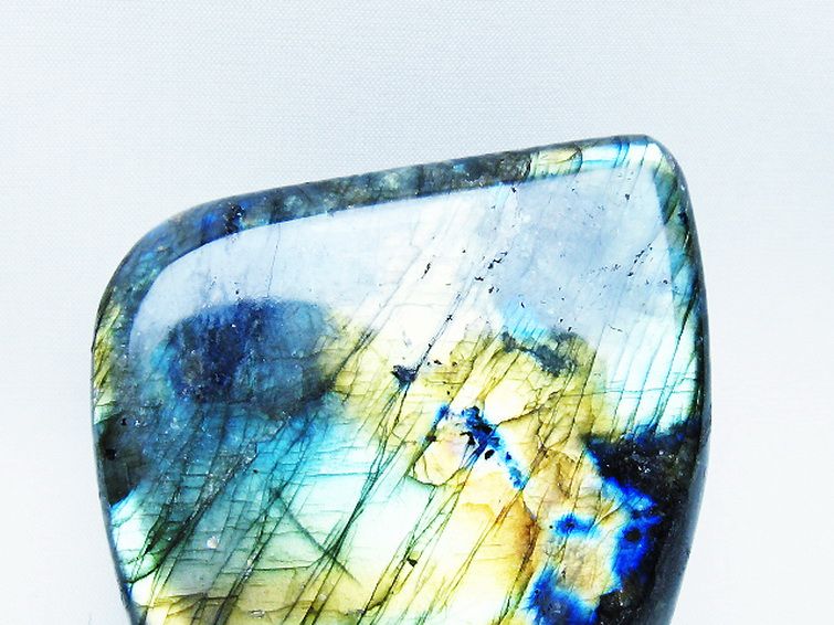 パワーストーン 天然石 ラブラドライト原石[T623-9702]