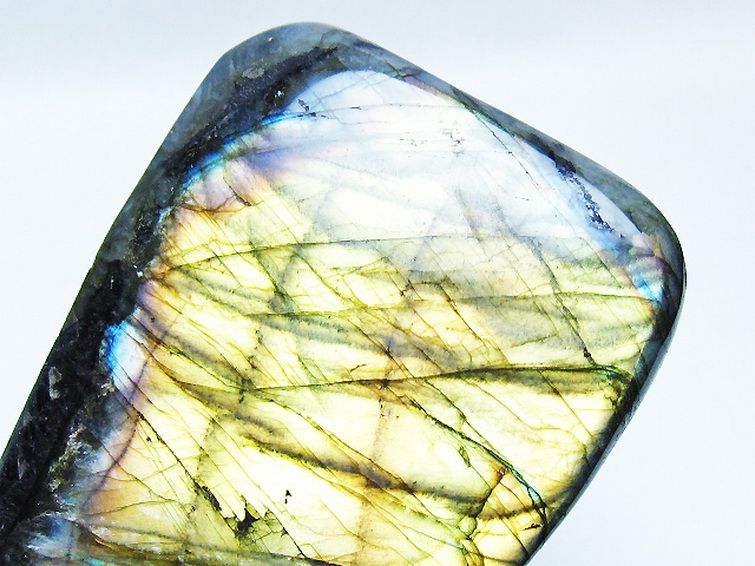 ラブラドライト原石[T623-9723] 1枚目