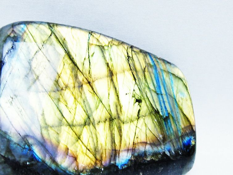 ラブラドライト原石[T623-9723] 2枚目