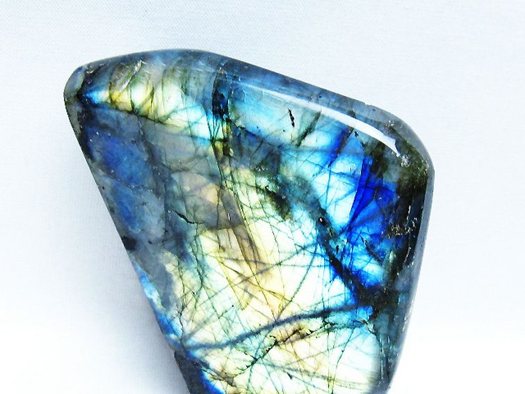 パワーストーン 天然石 ラブラドライト原石[T623-9782]