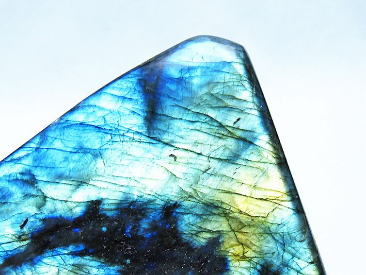 ラブラドライト原石 [t623-9987] 1枚目