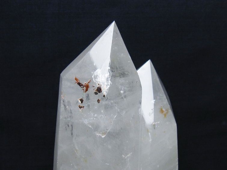 3Kgヒマラヤ水晶 ダブルポイント[T627-6678] 2枚目