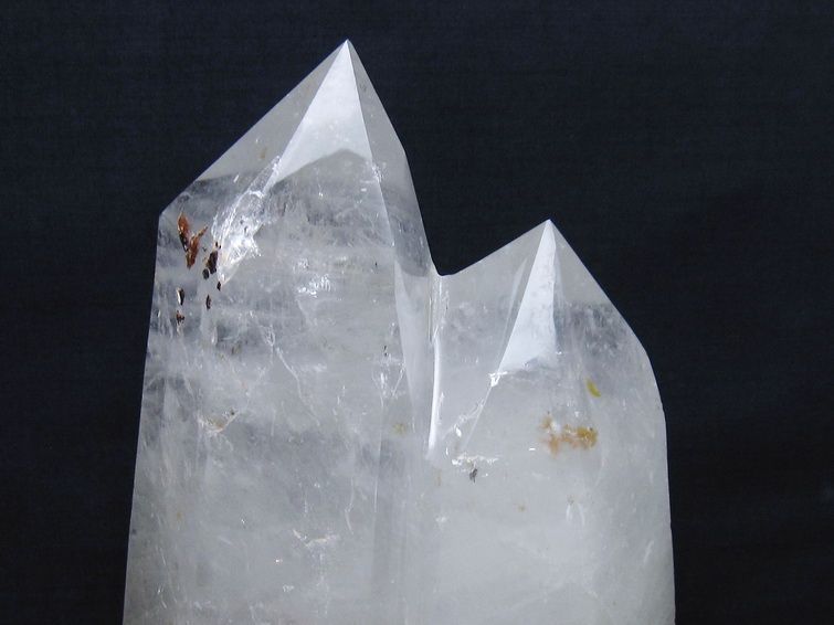 3Kgヒマラヤ水晶 ダブルポイント[T627-6678] 3枚目