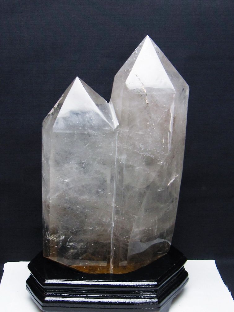 4.7Kgヒマラヤ水晶 ダブルポイント[T627-6686] 1枚目