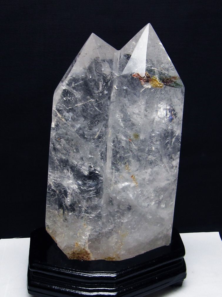 4.1Kgガーデン水晶 ダブルポイント[T627-6707] 1枚目