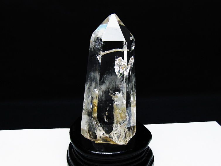 ブラジル産 モリオン 純天然 黒水晶 原石[T633-2315] 1枚目