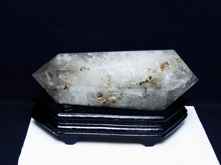 2.5Kgガーデン水晶 ダブルポイント [t627-7127] 1枚目