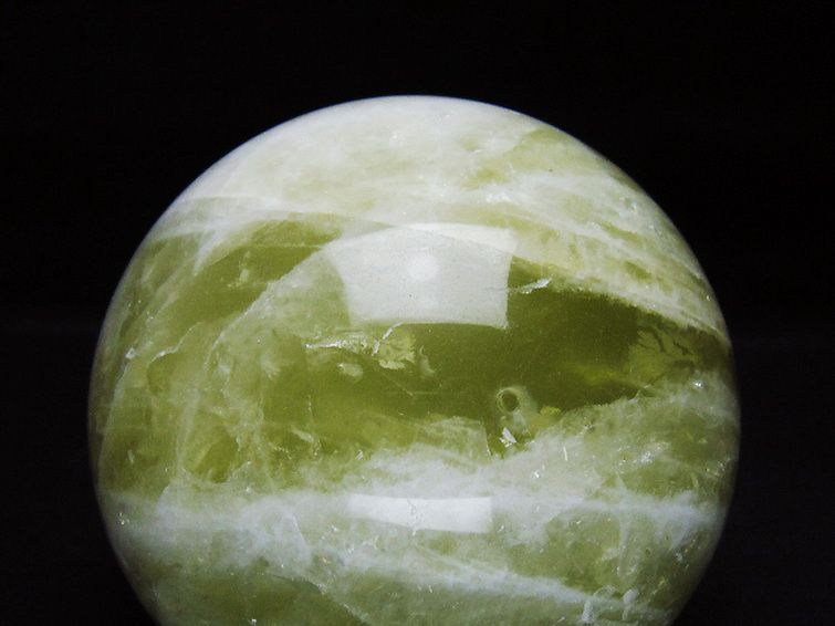 1.6Kgシトリン水晶丸玉 107mm [T63-7676] 2枚目