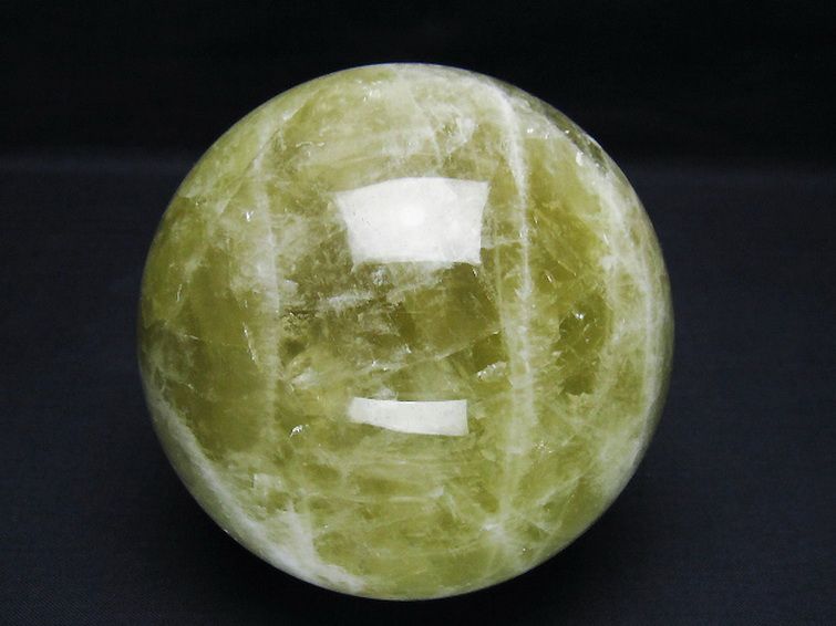 1.2Kgシトリン水晶丸玉 93mm [T63-7690] 1枚目