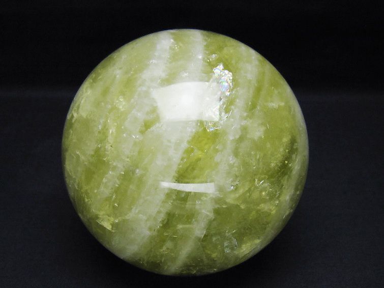 1.4Kgシトリン水晶丸玉 98mm [T63-7698] 1枚目