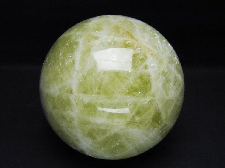 1.7Kgシトリン水晶丸玉 113mm [T63-7770] 1枚目