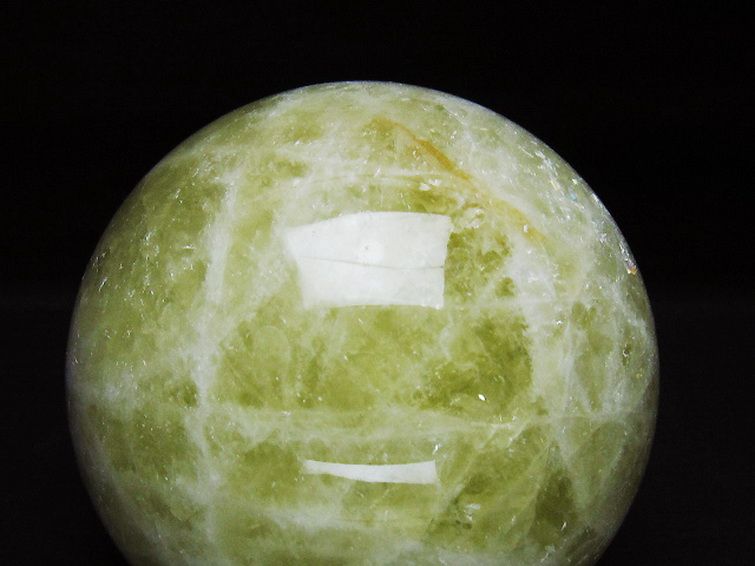 1.7Kgシトリン水晶丸玉 113mm [T63-7770] 2枚目