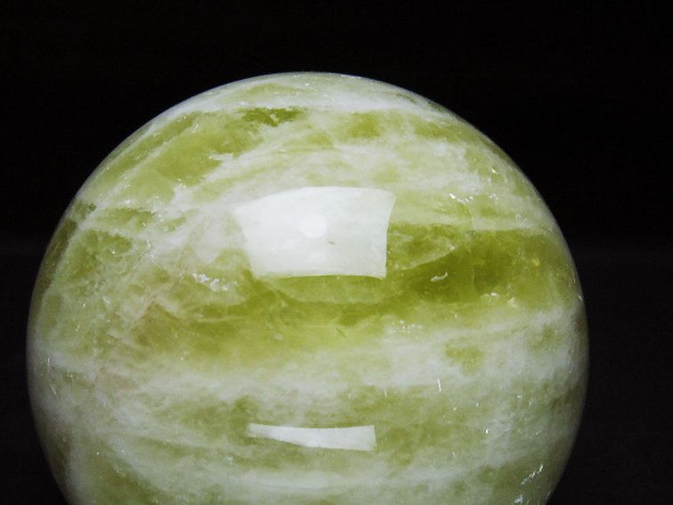 1.6Kgシトリン水晶丸玉 107mm [T63-7777] 2枚目