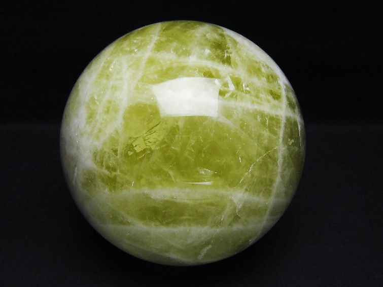 2.5Kgシトリン水晶丸玉 125mm [T63-7807] 1枚目