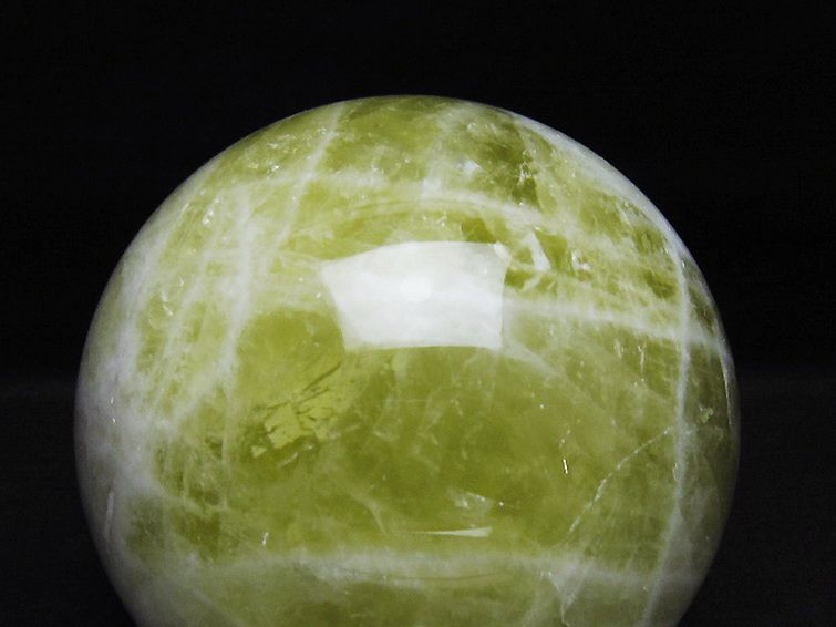 2.5Kgシトリン水晶丸玉 125mm [T63-7807] 2枚目