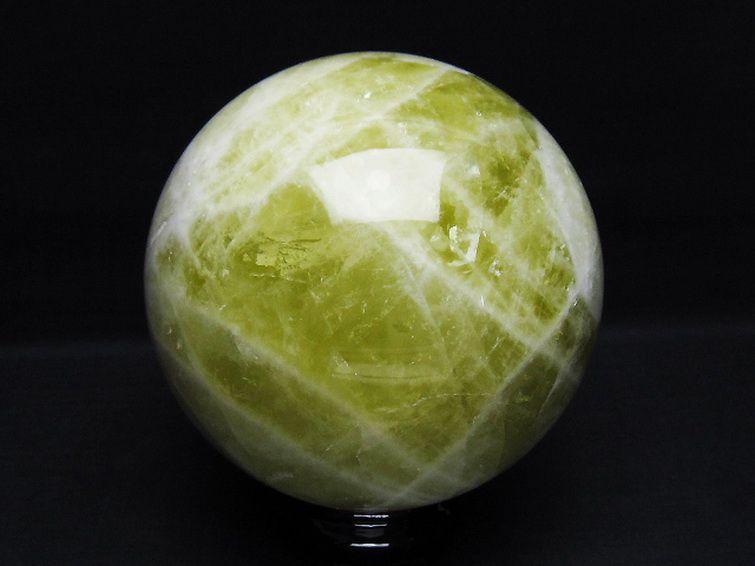 2.5Kgシトリン水晶丸玉 125mm [T63-7807] 3枚目