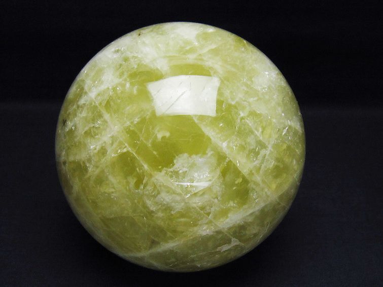 2.1Kgシトリン水晶丸玉 120mm [T63-7824] 1枚目