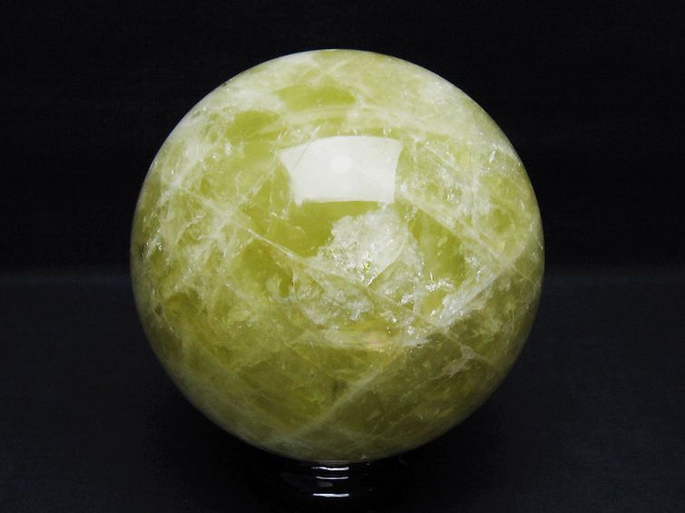 2.1Kgシトリン水晶丸玉 120mm [T63-7824] 3枚目