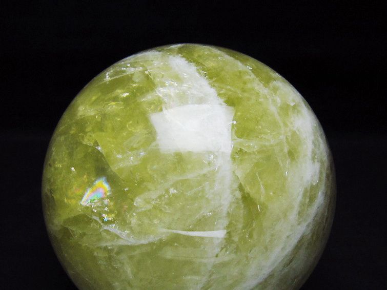 1.9Kgシトリン水晶丸玉 115mm [T63-7827] 2枚目