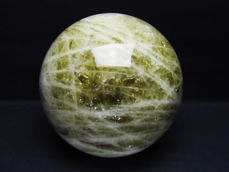 4.9Kgシトリン水晶丸玉 155mm [T63-7856] 1枚目