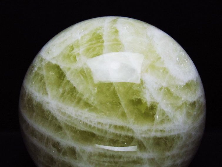 6.4Kgシトリン水晶丸玉 170mm [T63-7861] 2枚目