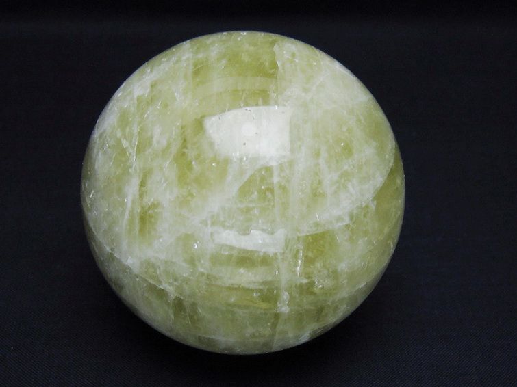 シトリン水晶丸玉 70mm [t63-7947] 1枚目