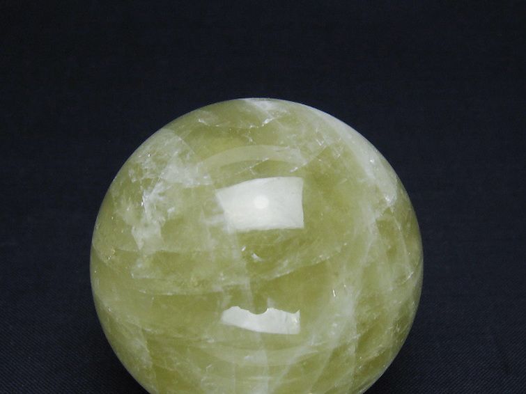 シトリン水晶丸玉 55mm [t63-7958]