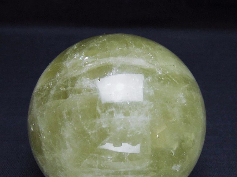 シトリン水晶丸玉 70mm [t63-7991] 2枚目