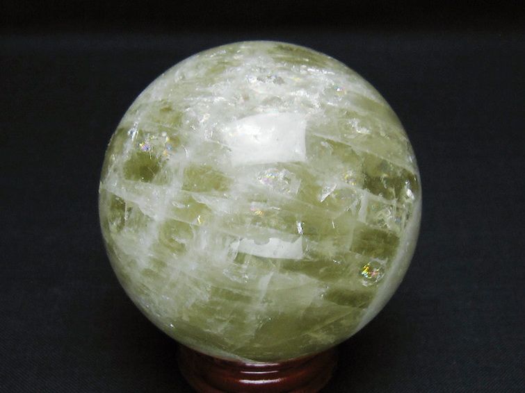 シトリン水晶丸玉 60mm [t63-8004] 3枚目