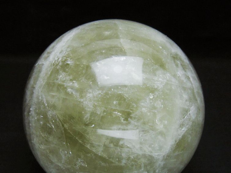 1.1Kgシトリン水晶丸玉 91mm [t63-8052] 2枚目