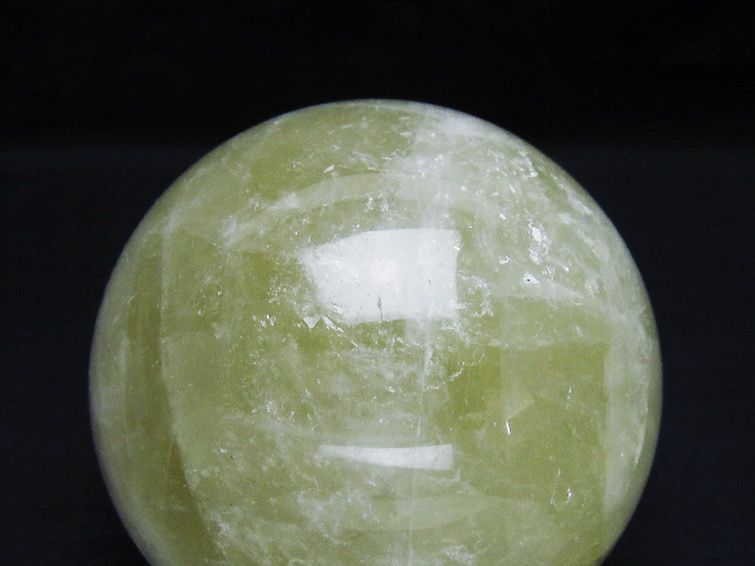 シトリン水晶丸玉 81mm [t63-8068] 2枚目