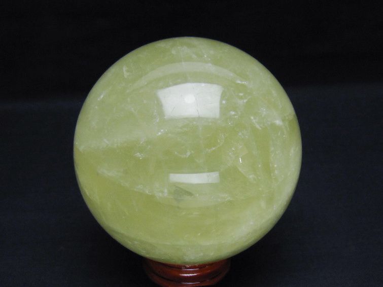 シトリン水晶丸玉 80mm [t63-8101] 3枚目