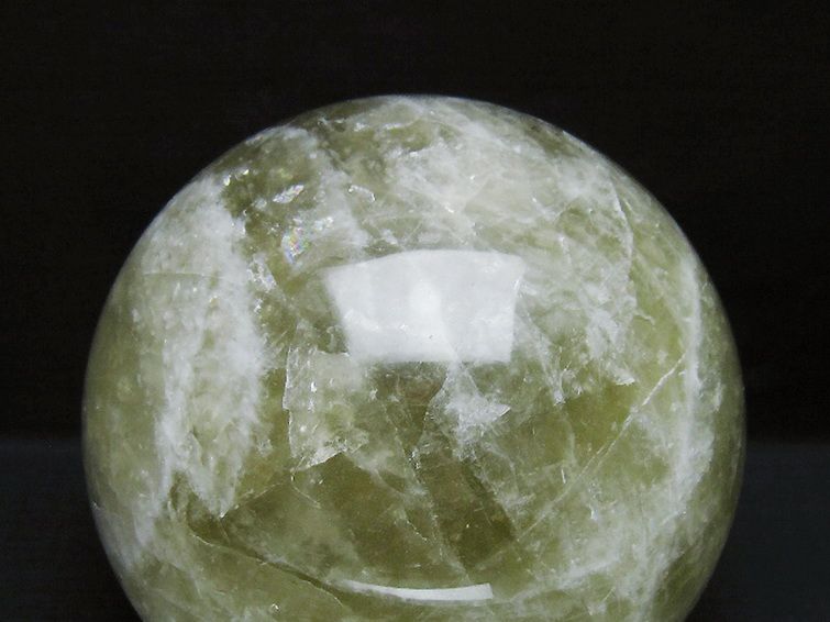 6.5Kgシトリン水晶丸玉 170mm [t63-8138] 2枚目