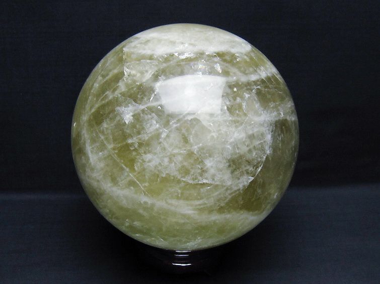 6.5Kgシトリン水晶丸玉 170mm [t63-8138] 3枚目
