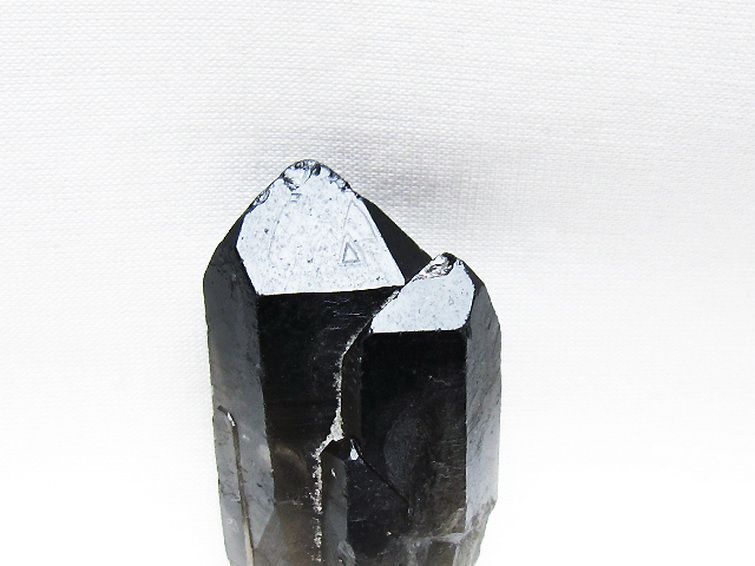 ブラジル産 モリオン 純天然 黒水晶 原石[T633-2128] 2枚目