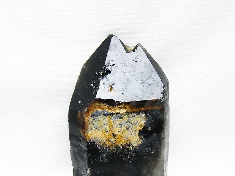 ブラジル産 モリオン 純天然 黒水晶 原石[T633-2265] 2枚目