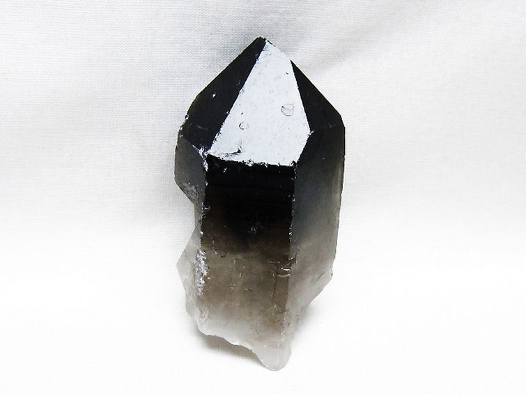 ブラジル産 モリオン 純天然 黒水晶 原石[T633-2442] 1枚目