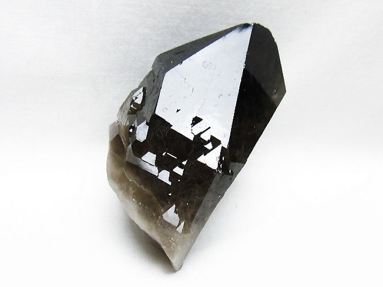 ブラジル産 モリオン 純天然 黒水晶 原石[T633-2452] 1枚目