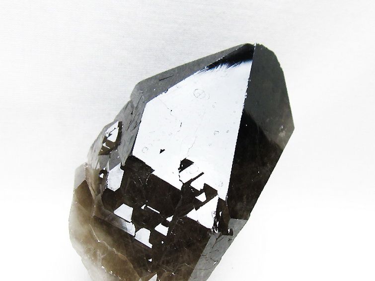 ブラジル産 モリオン 純天然 黒水晶 原石[T633-2452] 2枚目