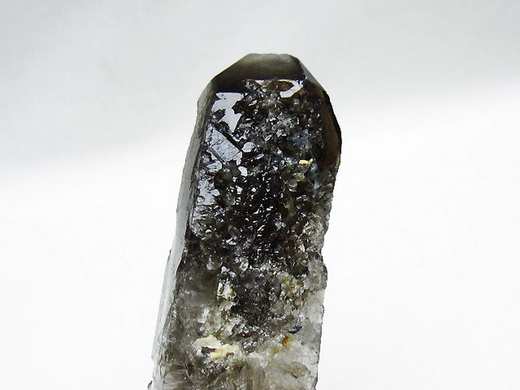 ブラジル産 モリオン 純天然 黒水晶 原石[T633-2466] 3枚目