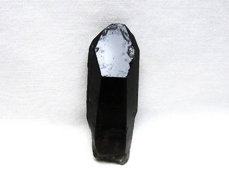 ブラジル産 モリオン 純天然 黒水晶 原石 [t633-2675] 1枚目