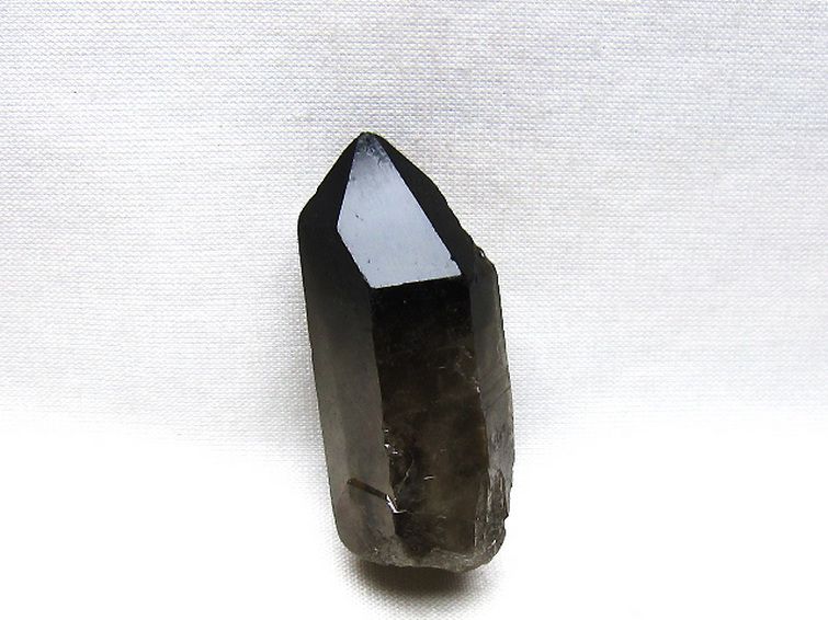 ブラジル産 モリオン 純天然 黒水晶 原石 [t633-2691] 1枚目