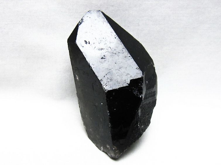 ブラジル産 モリオン 純天然 黒水晶 原石 [t633-2716] 1枚目