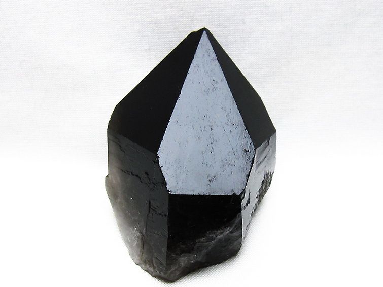 ブラジル産 モリオン 純天然 黒水晶 原石 [t633-2719] 1枚目